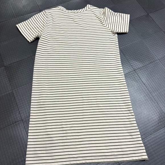 BUFFALO DAVID BITTON SHIRT DRESS WOMENS XS CREAM AND GREEN - Picture 6 of 6